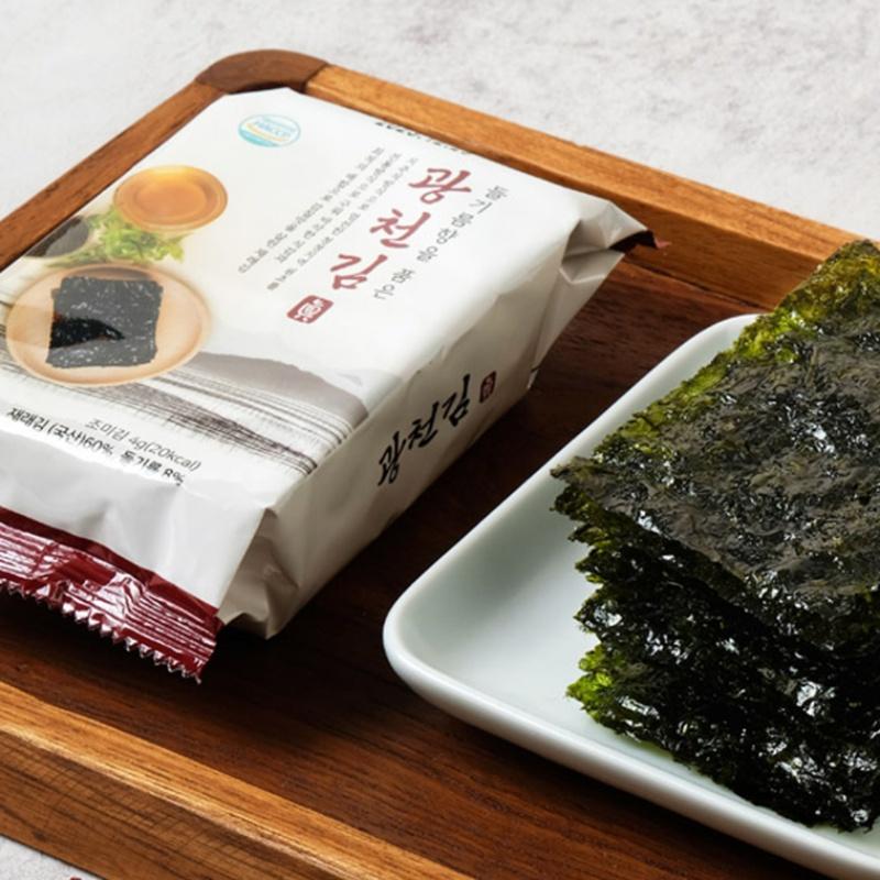 광천김 선물세트 36봉 1박스 맛있는 도시락 김 선물세트 : YOURISE