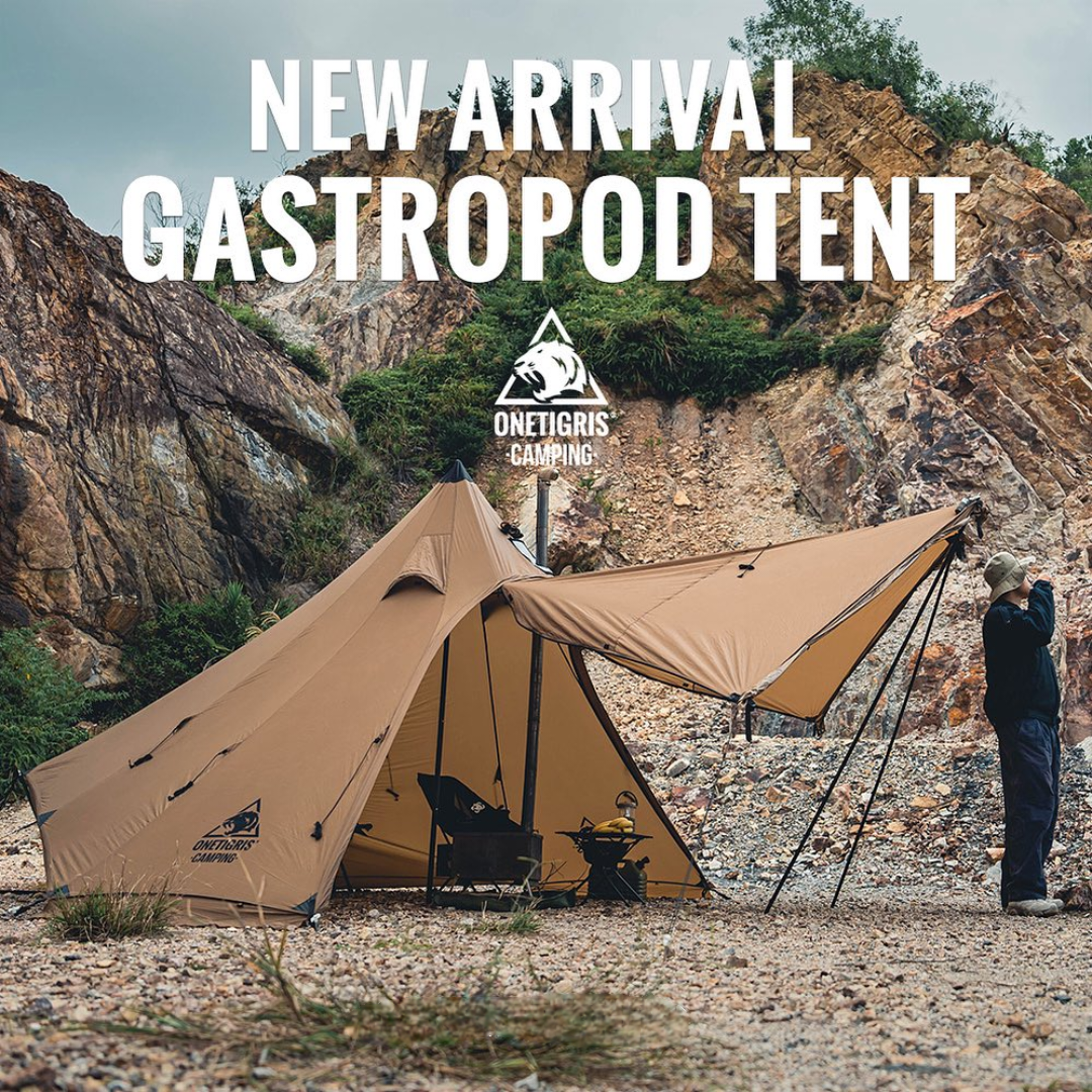 원티그리스 GASTROPOD 캠핑 티피 텐트 백패킹 쉘터 방수 감성 이미지 8