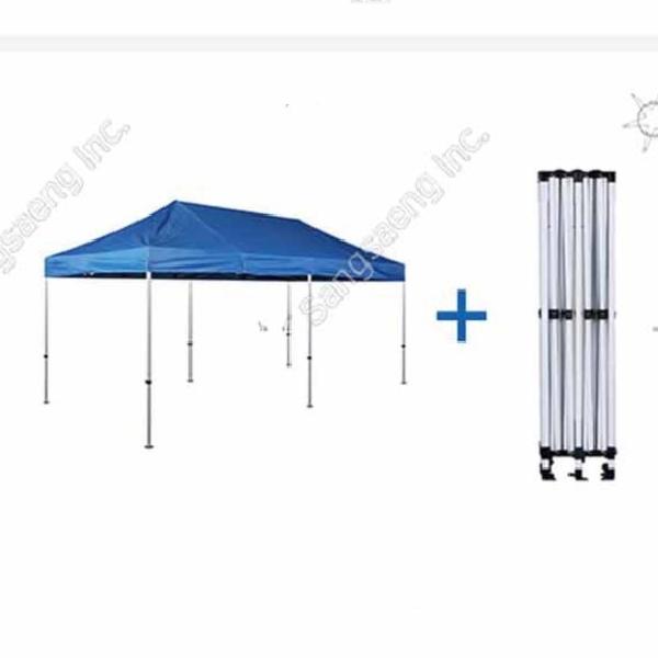 마당 천막 행사용 캐노피 이동식 천막 행사 텐트 3X3M
