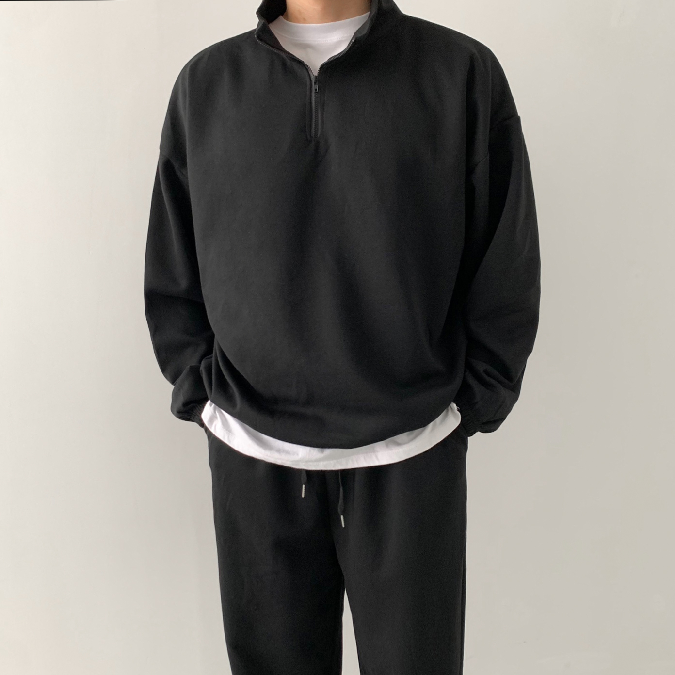 [SET] 남자트레이닝복 남자츄리닝 커플트레이닝복세트 - 상세 이미지 4