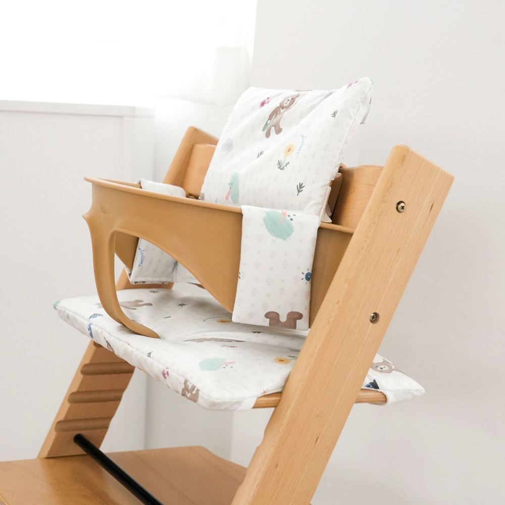 [호환] 마롤로뜨 엘마월드 트립트랩 쿠션 하네스 스토케 아기 식탁 의자 TPU 방수커버