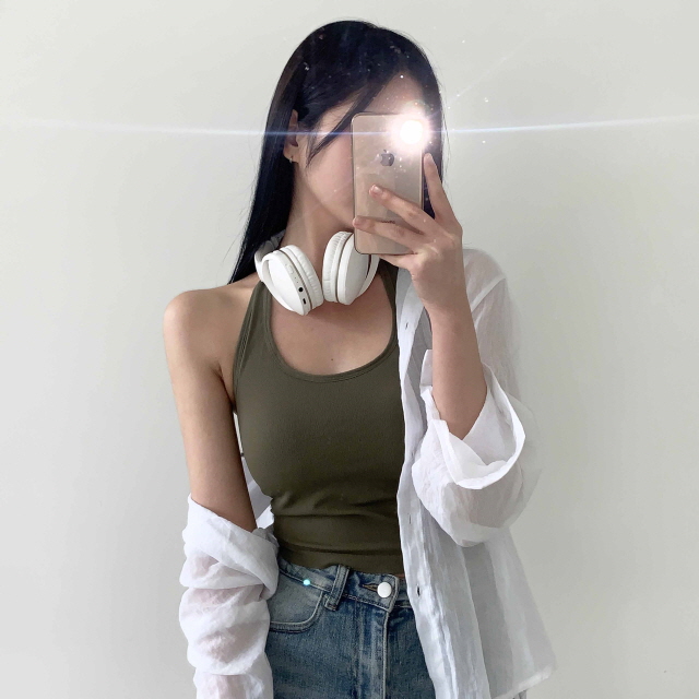 [여름템/캡내장] 쭈닝 쫀쫀 데일리 홀터 나시 상세 이미지 37
