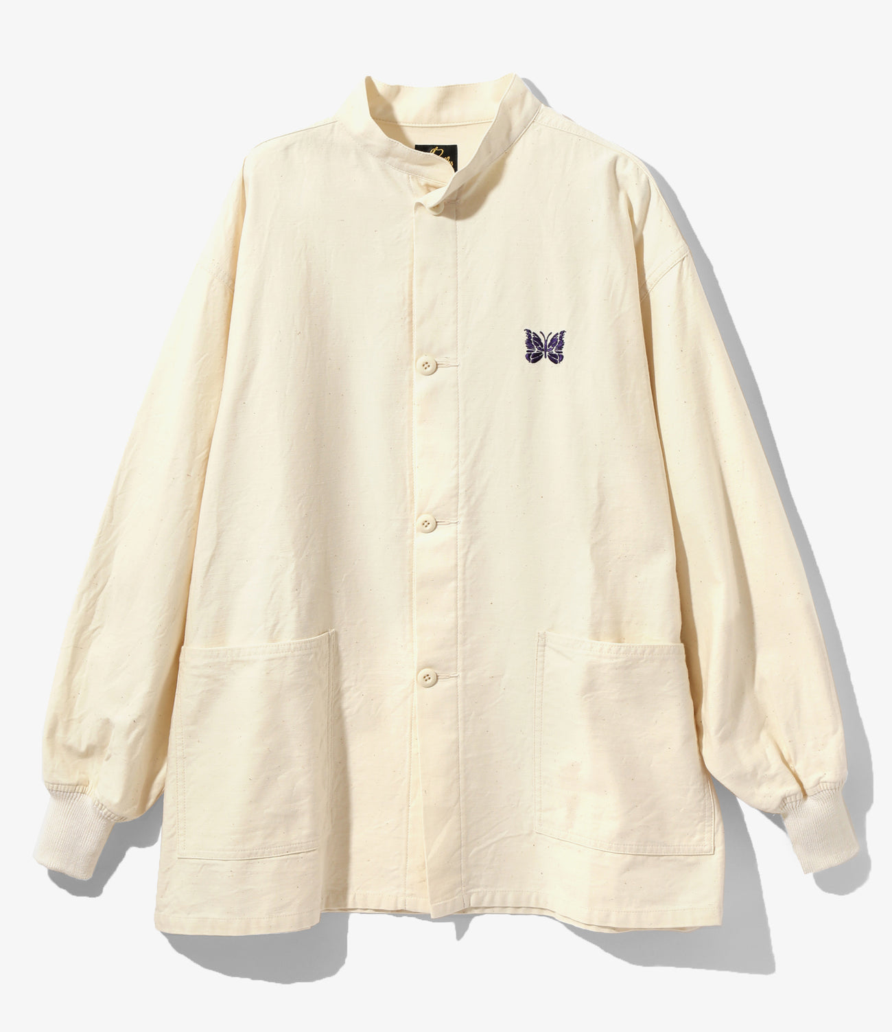 니들스 셔츠 S.C. ARMY BACK SATEEN 3컬러 OT180 NEEDLES - 메인 이미지