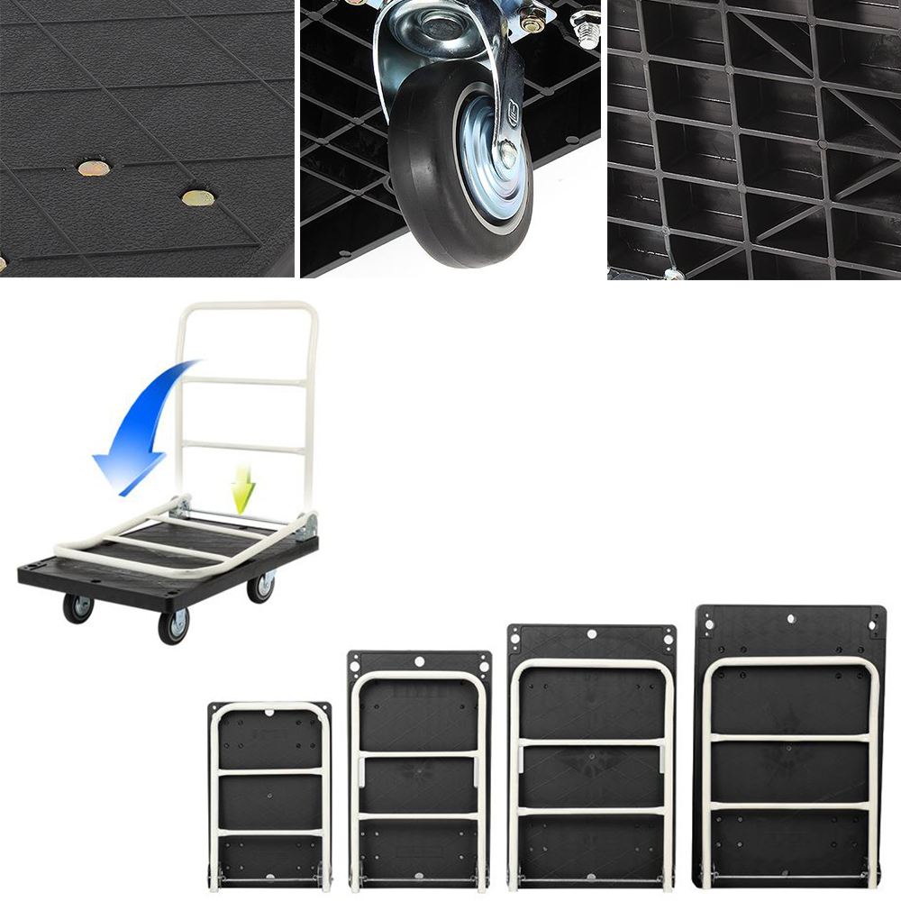 접이식 저소음 구루마 수하물 사각 대차 화물 운반용 핸드카