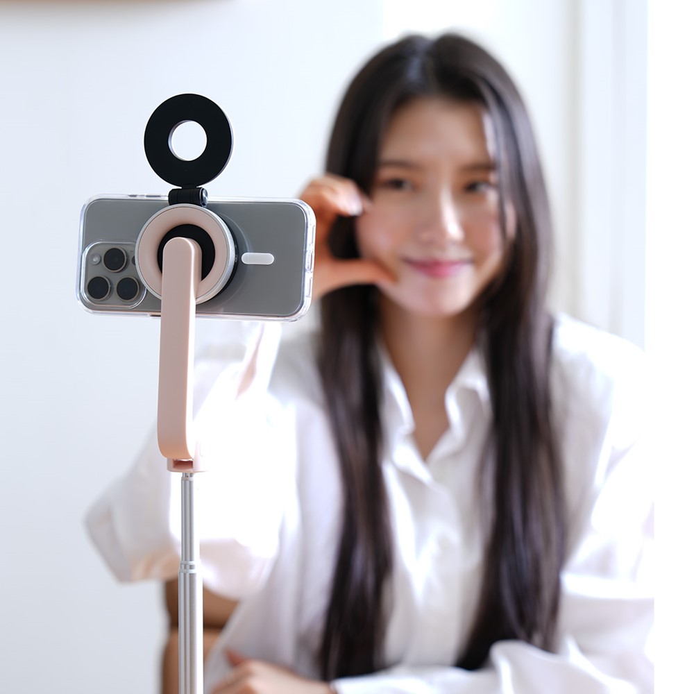 휴대용 셀카조명 맥세이프 LED 카메라 조명 마그네틱 맥피 라이트 이미지 7