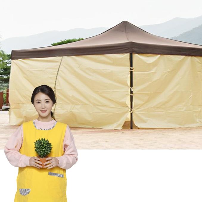 쉘터 천막 행사장 텐트 행사 텐트 4면 그늘막 3x6M