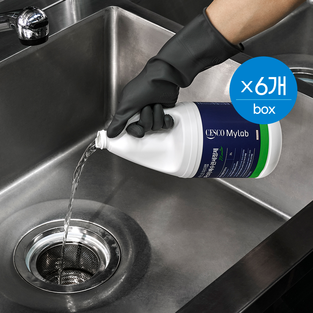 세스코 마이랩 마스터 배수관세정제 2 L x6개