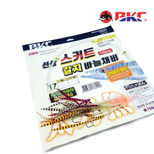 백경 선상 스커트 갈치 채비 묶음바늘 20-16 BK-456