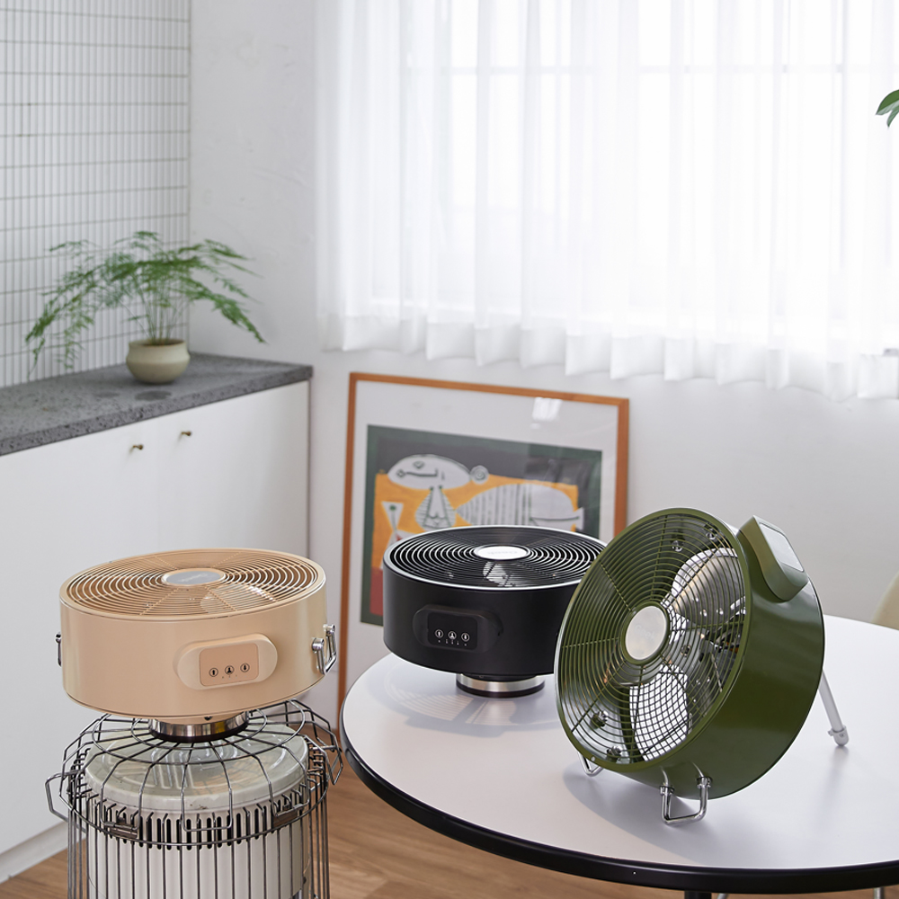 GEEK 히텁팬 캠핑 난로팬 동력팬 열기 순환 실링팬 USB전원 (+전용케이스)
