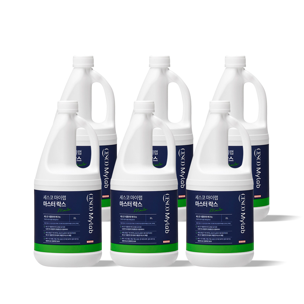 세스코 마이랩 마스터 락스 2 L x6개