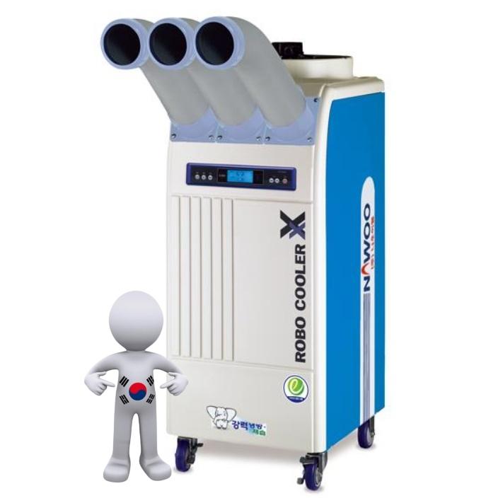 실외기없는 이동형에어컨 23평형 야외 산업용 3구 코끼리에어컨