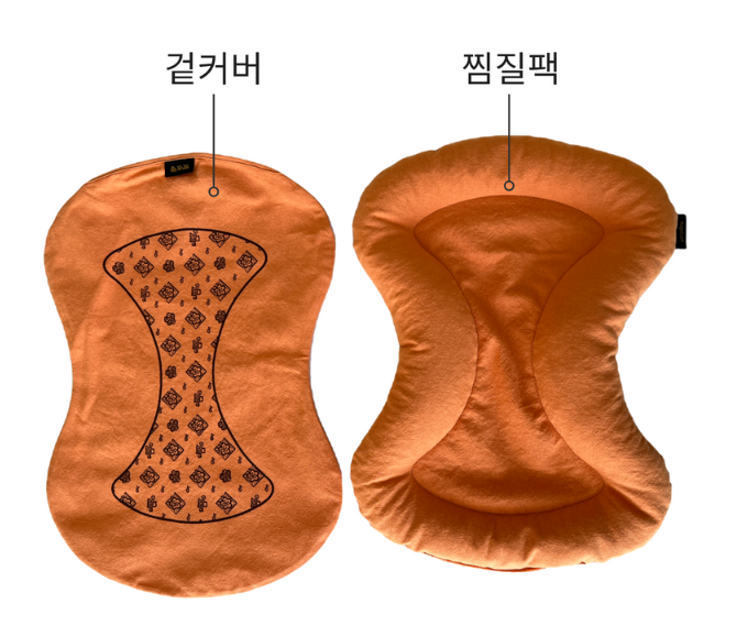 들꽃잠 엉덩이 찜질팩 골반 건식좌욕 엉따 온열 팥찜질 - 상세 이미지 2