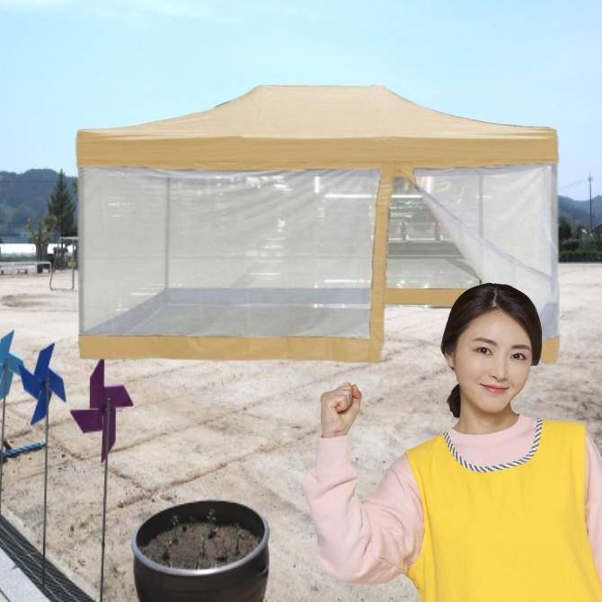 야외용 텐트 행사장 천막 행사 텐트 행사용 캐노피 3x4.5M