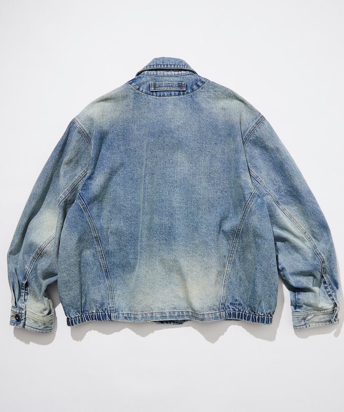 노티카 청자켓 크러쉬드 데님 블루종 재킷 Crushed Denim NAUTICA - 상세 이미지 3