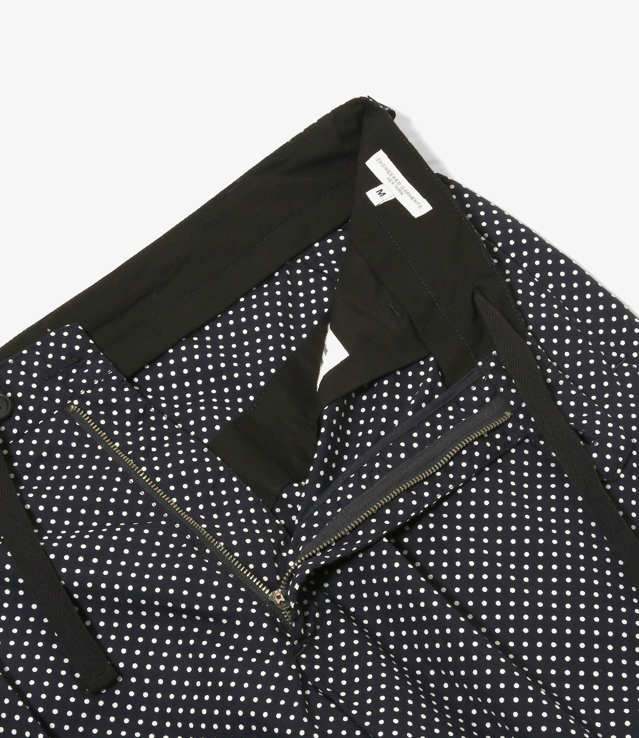 엔지니어드가먼츠 팬츠 CARLYLE PANT BIG POLKA 도트 사틴 OR2004 이미지 8