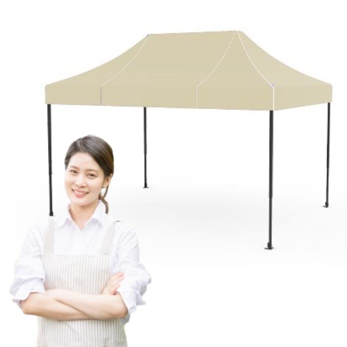 행사용 천막 그늘 천막 사각 천막 행사장 텐트 2.5x3.75M