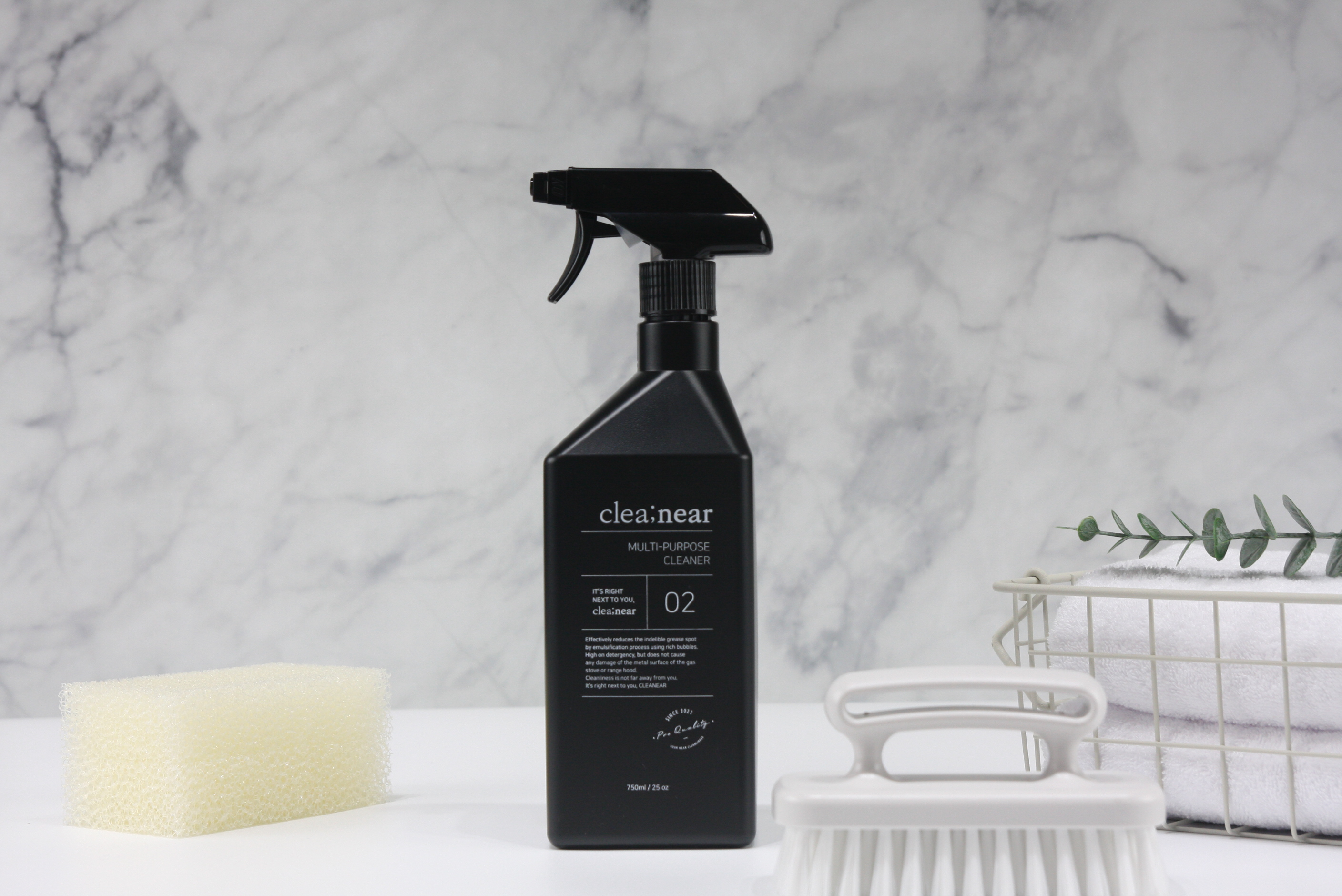 클리니어 초강력 기름때 제거제 오븐 크리너 인덕션 클리너 다용도 세정제 750ml - 상세 이미지 5