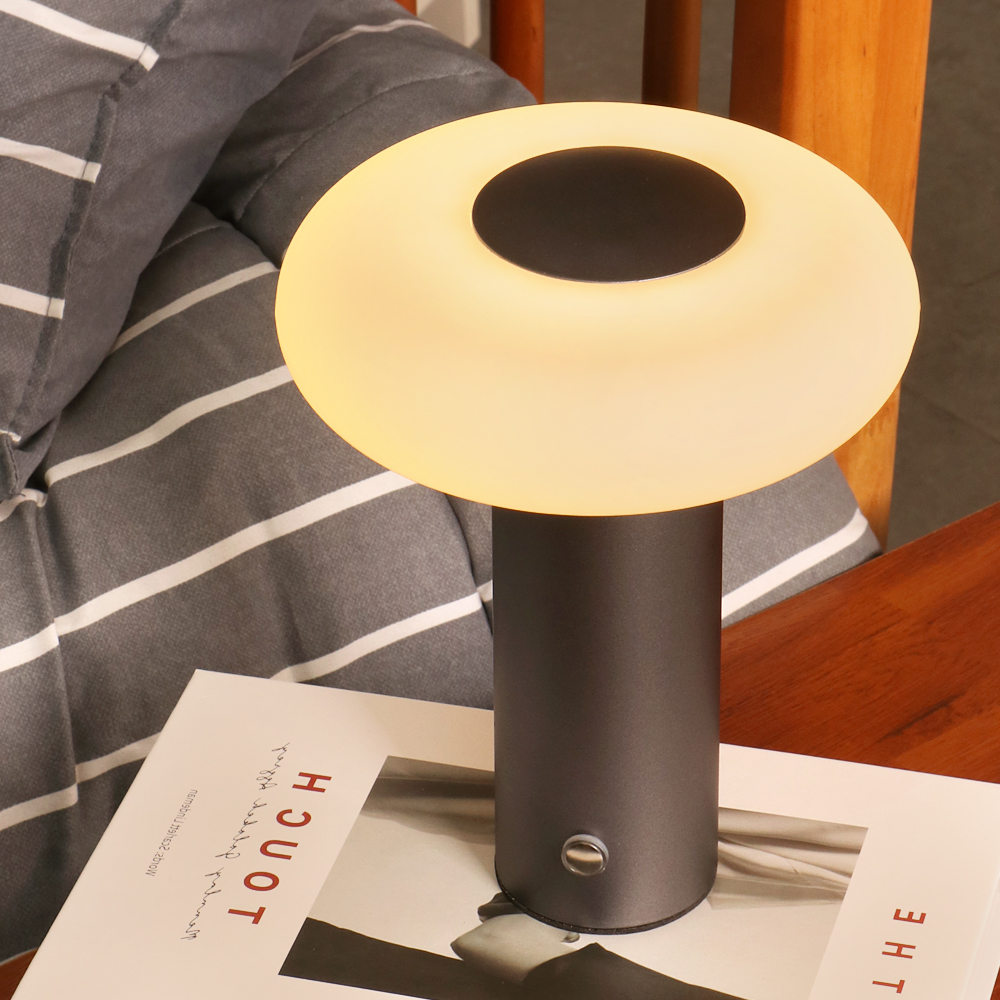 LED스탠드 트루몬 삼색변환 2W 골드 독서등 책상 조명 거실등 무드등