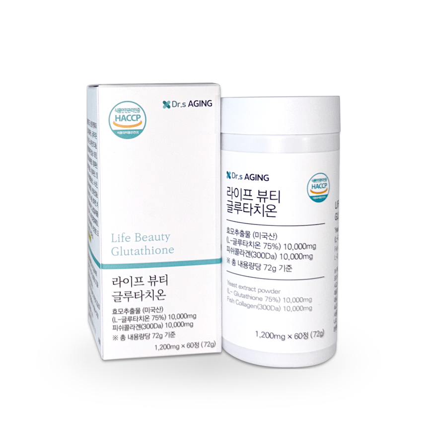 닥터스에이징 글루타치온 미국산 75% 라이프 뷰티 글루타치온 1200mg 60정, 5개 이미지 7