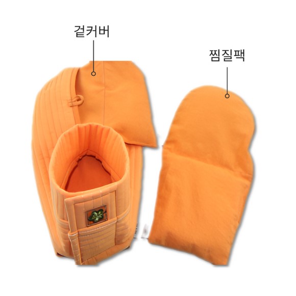 들꽃잠 발 찜질팩 건식족욕 사랑발 온열 팥찜질 프리미엄 발등 발바닥 - 상세 이미지 5