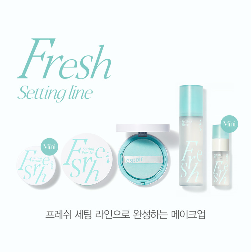[8월 슈퍼적립] 에스쁘아 프레쉬 세팅 픽서 100ml, 1개