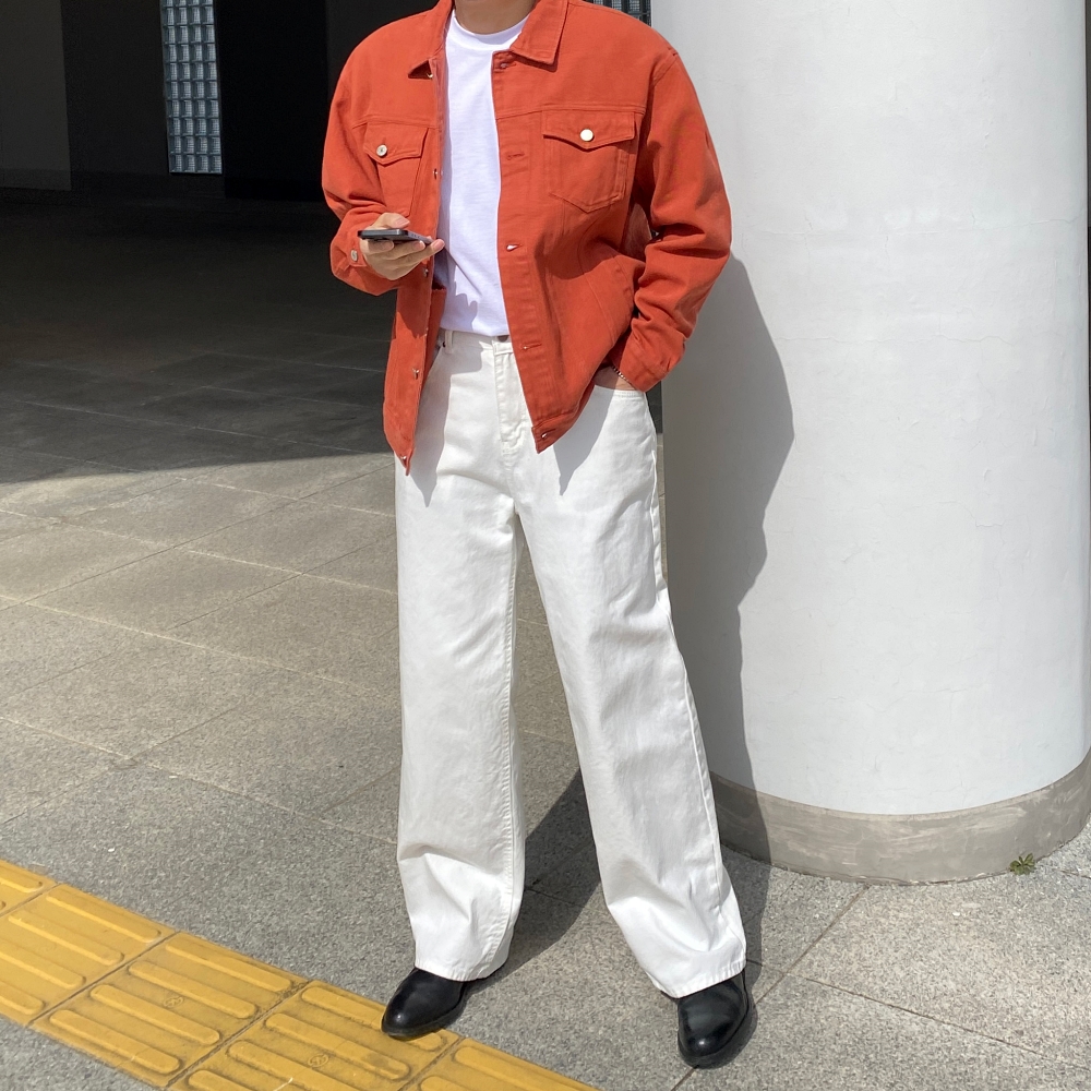 면트러커자켓 남자오버핏자켓 남성봄자켓 - 상세 이미지 2