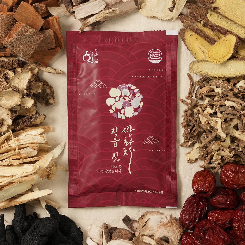 정읍 진 쌍화차 진액 100ml 10포 엑기스