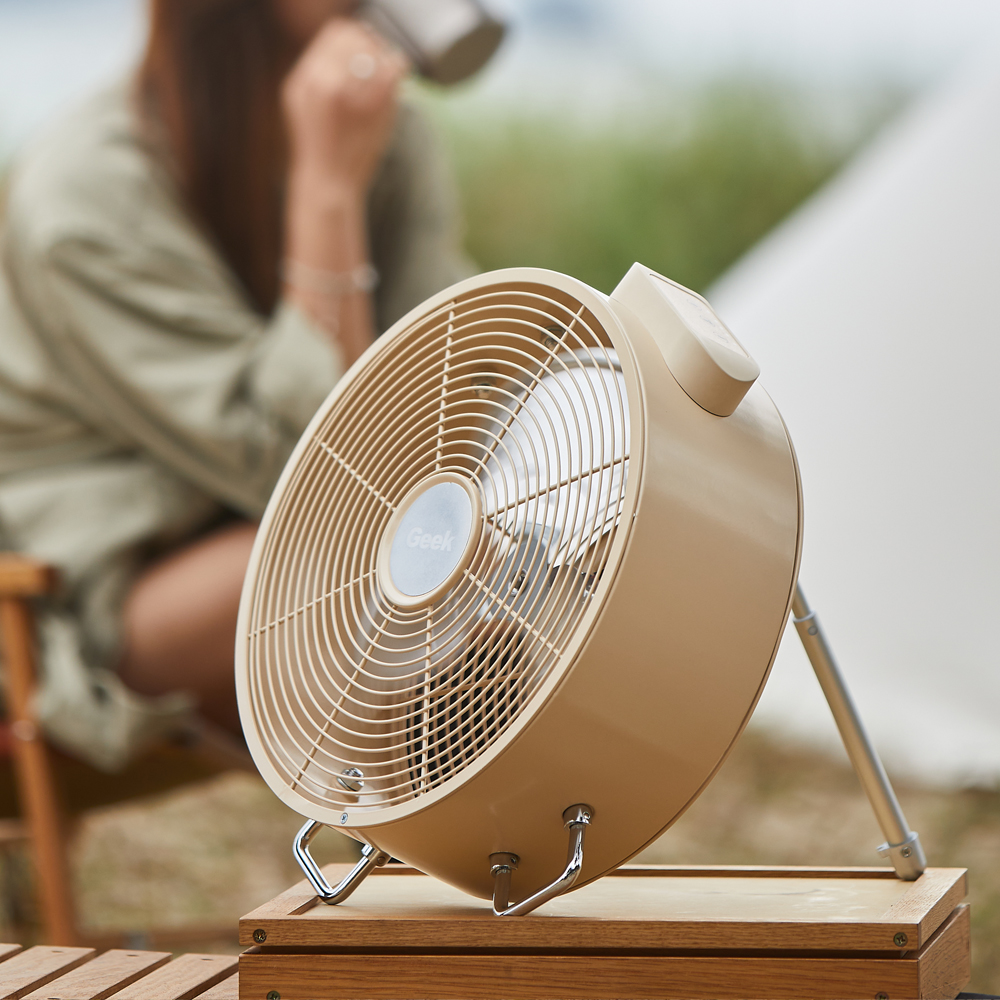 GEEK 히텁팬 캠핑 난로팬 동력팬 열기 순환 실링팬 USB전원 (+전용케이스)