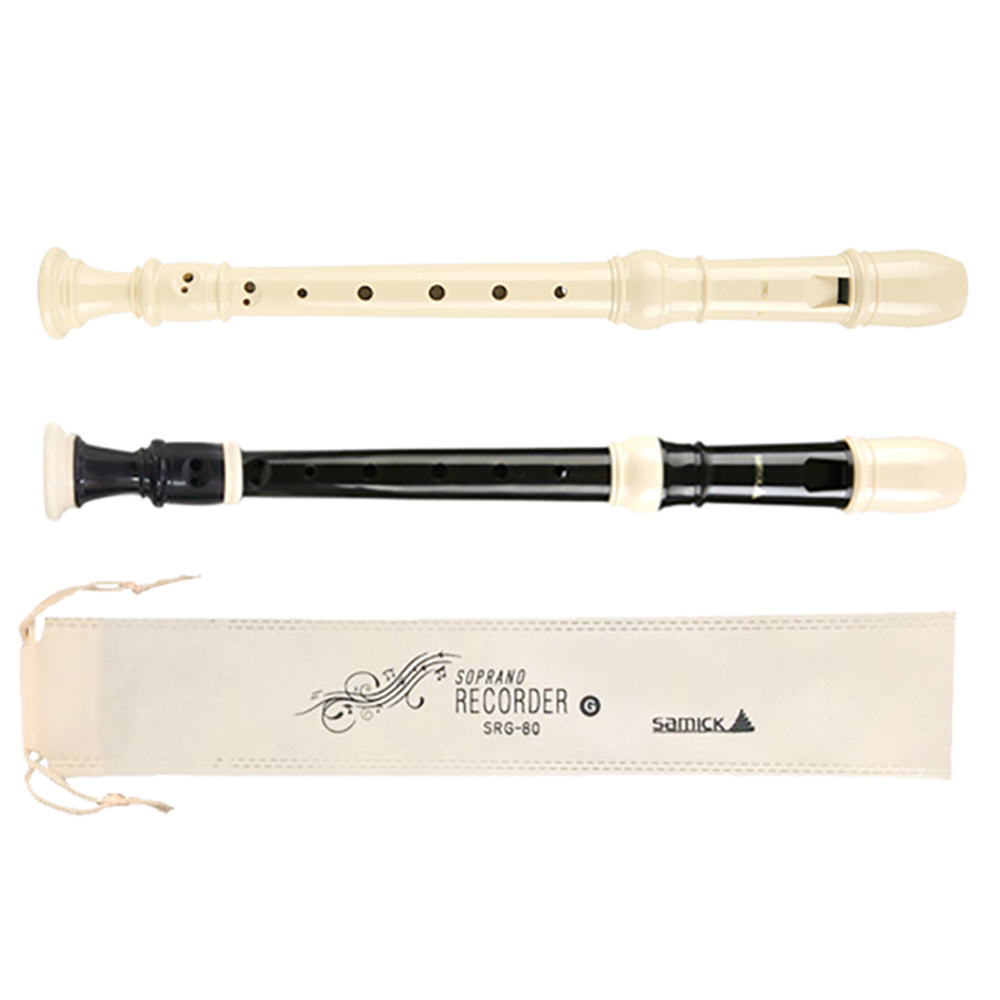 SAMICK 삼익 리코더 저먼식 SRG-80 소프라노 3단 분리형 제품 이미지