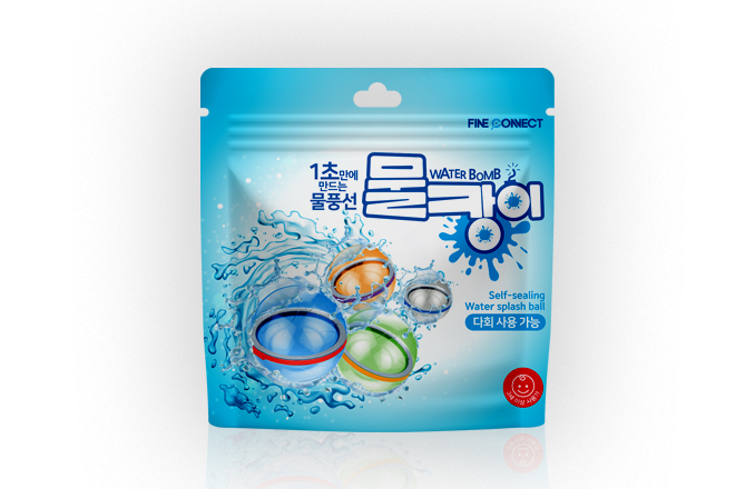 1초안에 만드는 실리콘 물풍선 물캉이+미니공룡5종 - 메인 이미지