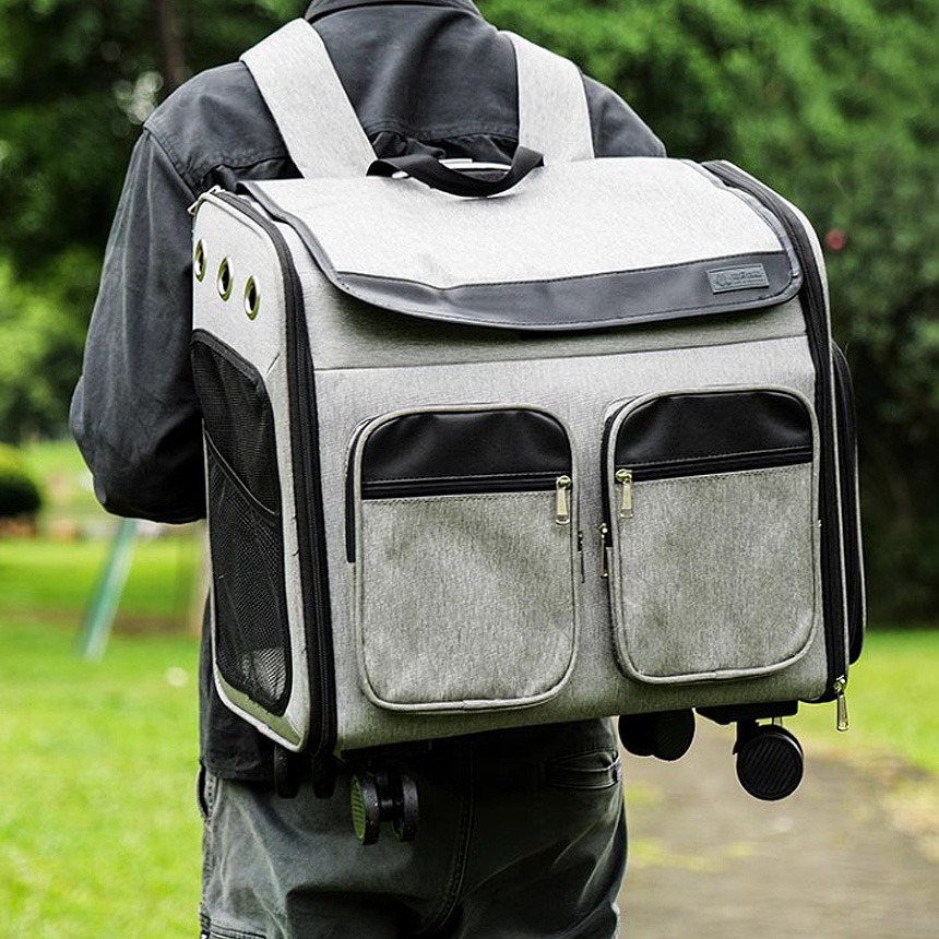 고양이이동장 애견캐리어 강아지백팩 이미지 4