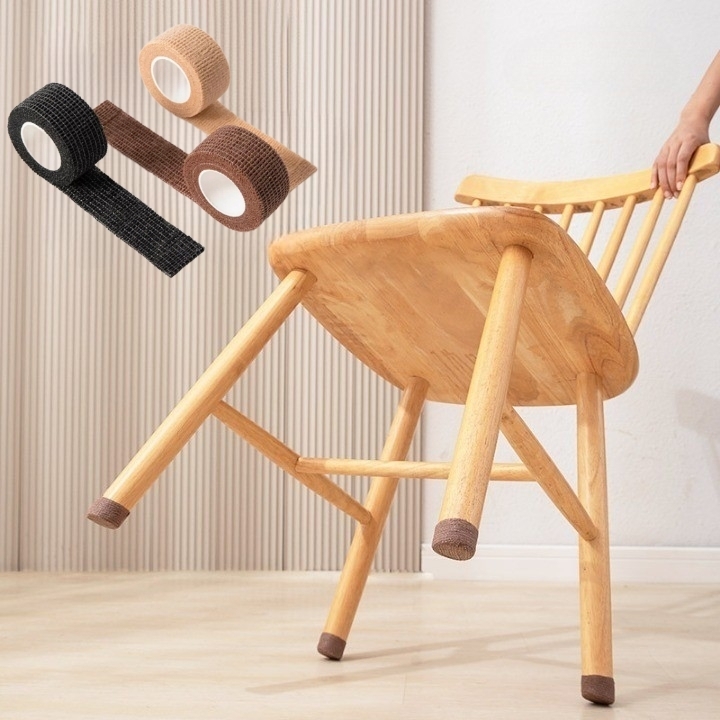 자가점착 의자 발커버 테이프 테니스공 가구 미끄럼 소음 방지 패드 식탁의자 다리 커버