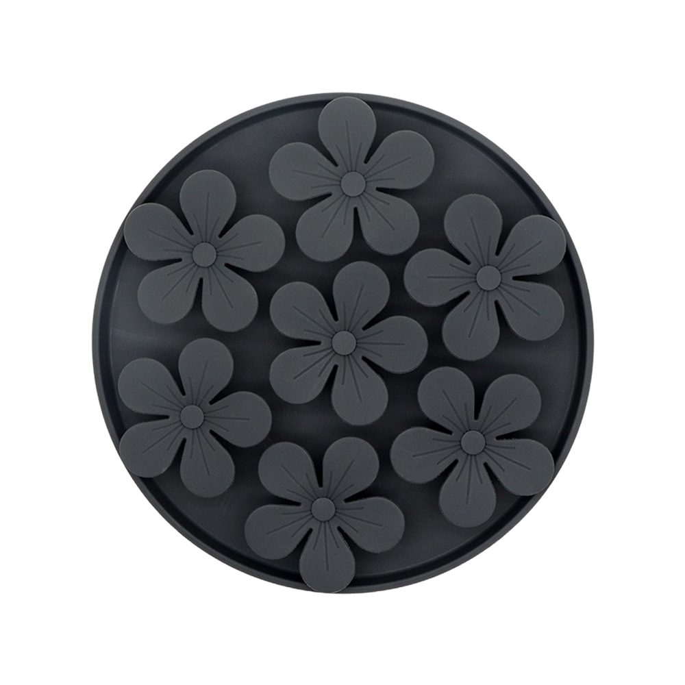 리치독스 강아지 슬로우식기 급체방지 고양이 밥그릇 실리콘 식기 플라워