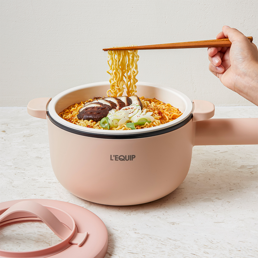 리큅 2in1 멀티쿠커 라면포트 내솥분리 찜기 전기냄비 LEP-P20