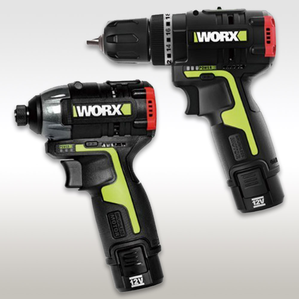 웍스 충전 콤보 키트 12V WU920x 임팩드라이버 해머드릴 전동공구
