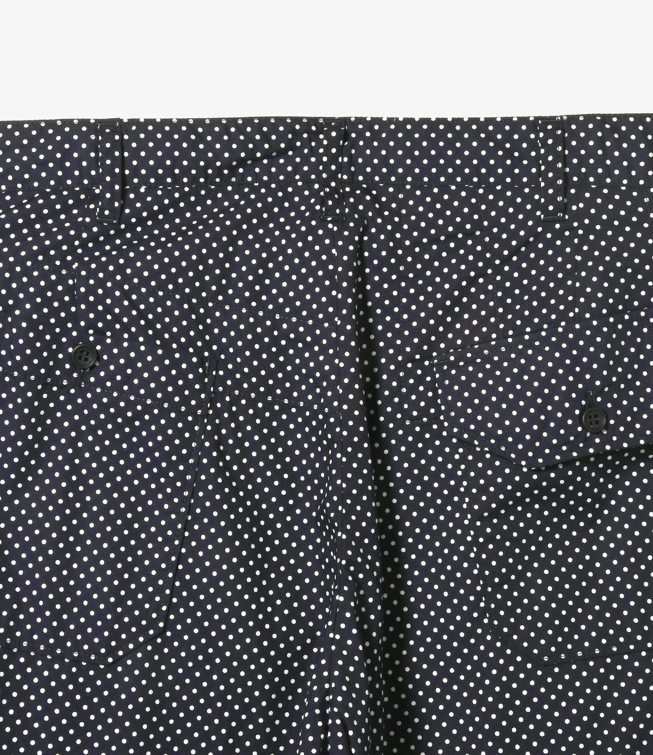 엔지니어드가먼츠 팬츠 CARLYLE PANT BIG POLKA 도트 사틴 OR2004 이미지 6