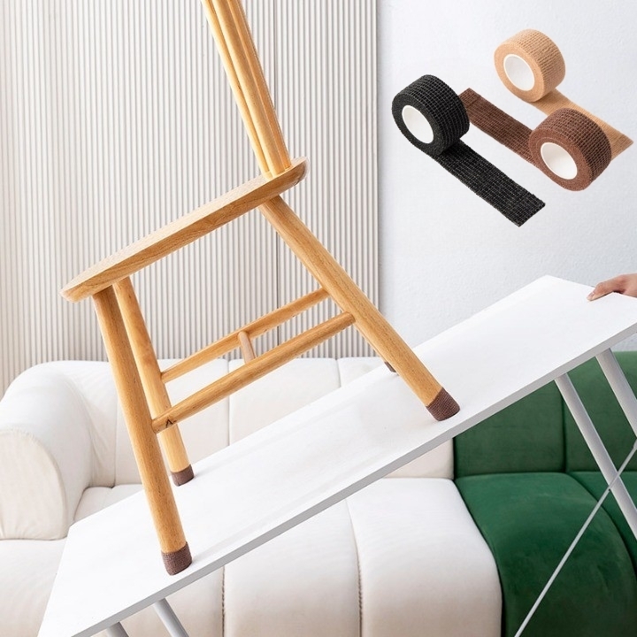 자가점착 의자 발커버 테이프 테니스공 가구 미끄럼 소음 방지 패드 식탁의자 다리 커버