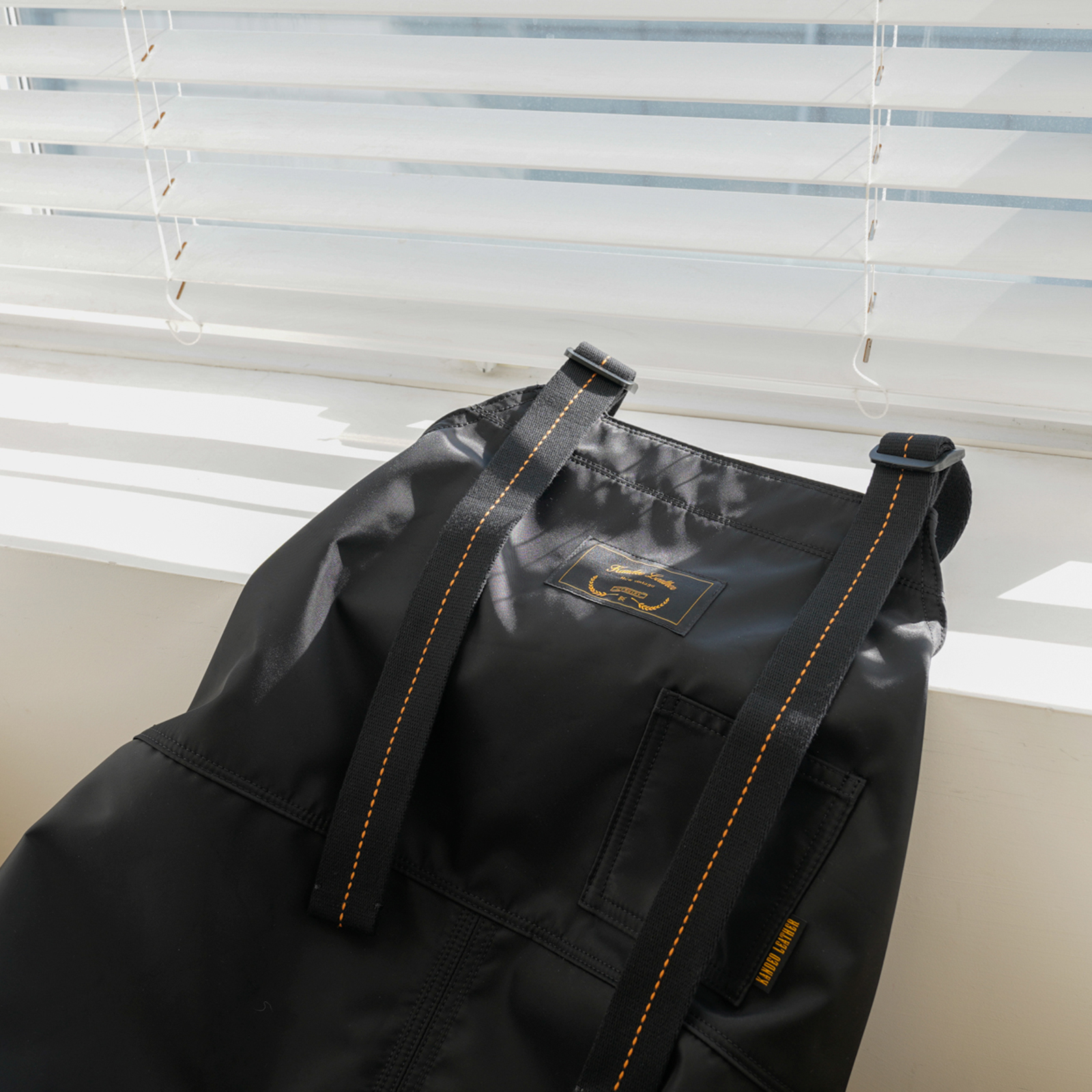 반츠 칸데오레더 공방 미용실 카페 미용사 바리스타 앞치마 가죽 방수 앞치마