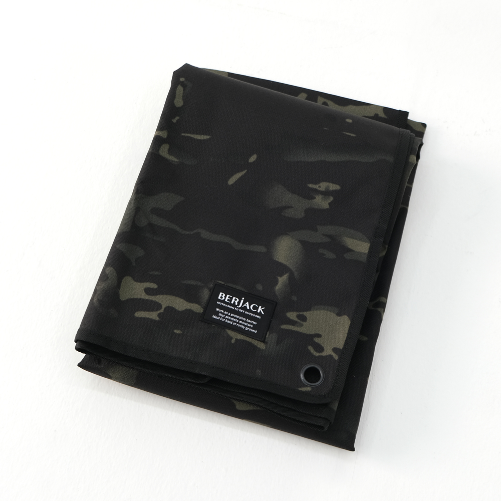 버잭 그라운드시트 캠핑 야전침대 M 블랙카모