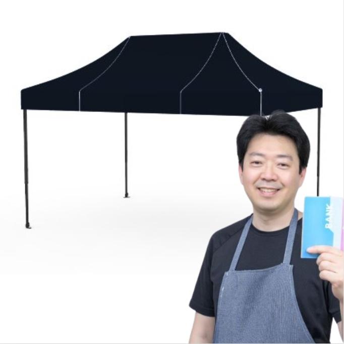 행사용 천막 그늘 천막 행사장 텐트 사각 천막 3x4.5M