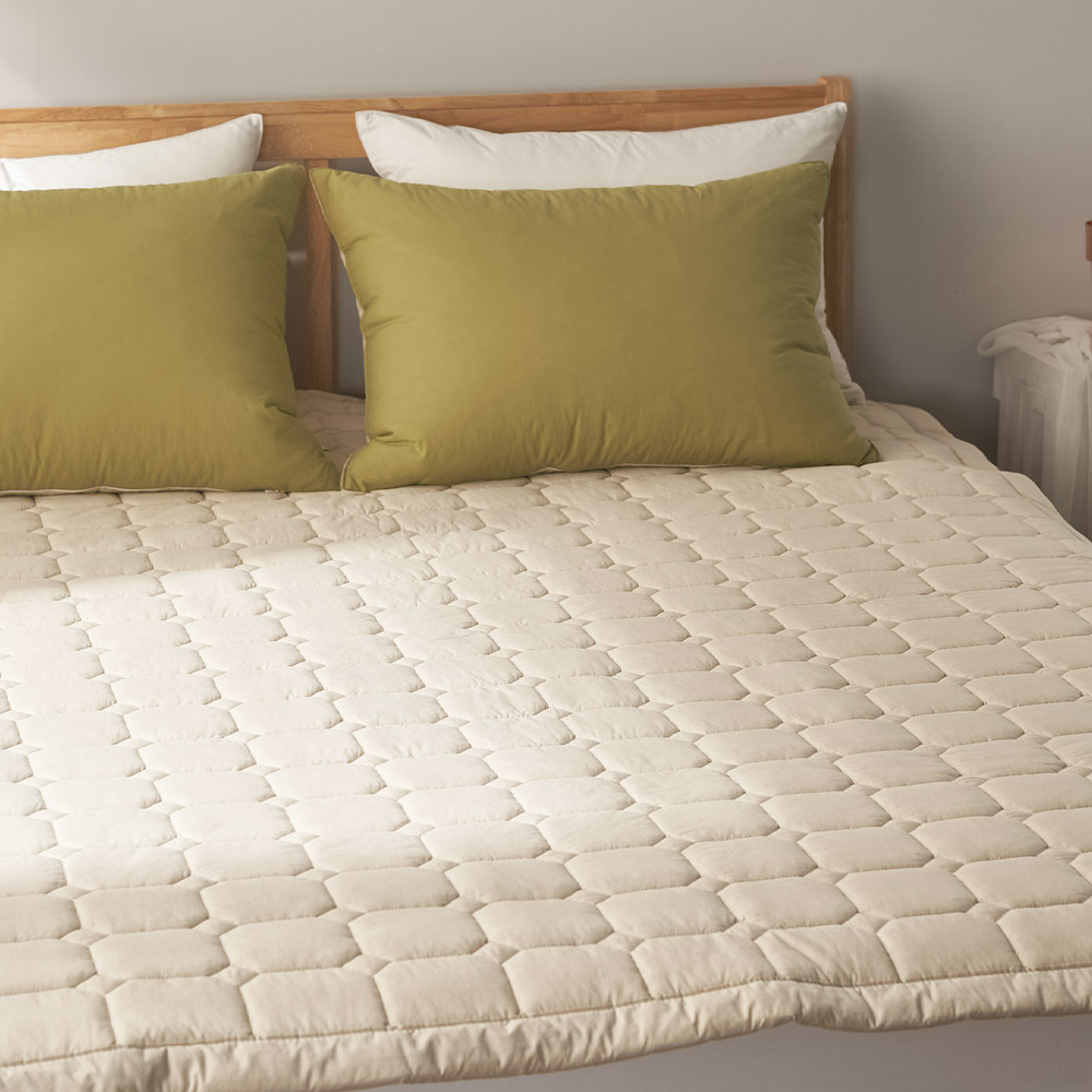 고밀도 순면 60수 매트리스 순면패드 침대패드 SS