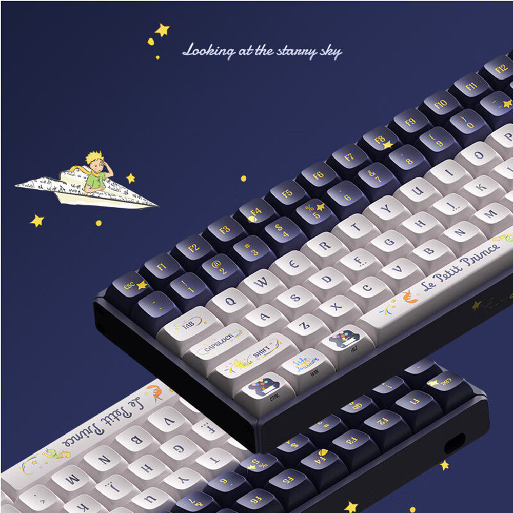 아이큐닉스 IQUNIX x Le Petit Prince F97 어린왕자 키보드 무광 어린왕자 축 - 상세 이미지 5