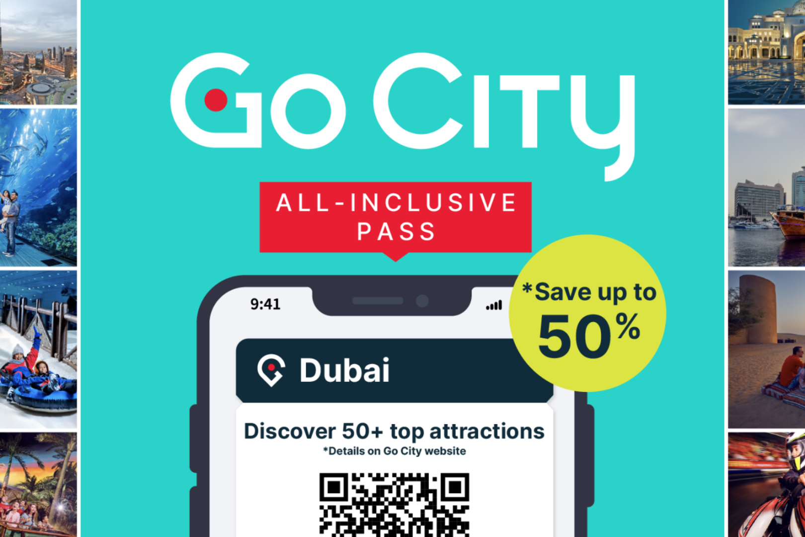 고시티 두바이 올 인클루시브 패스(Dubai All-Inclusive pass) - 메인 이미지