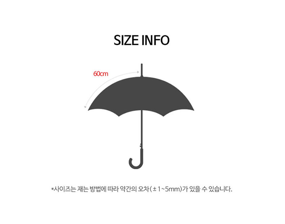 포차코 우산 장우산 초등학생 유치원 어린이 이미지 7