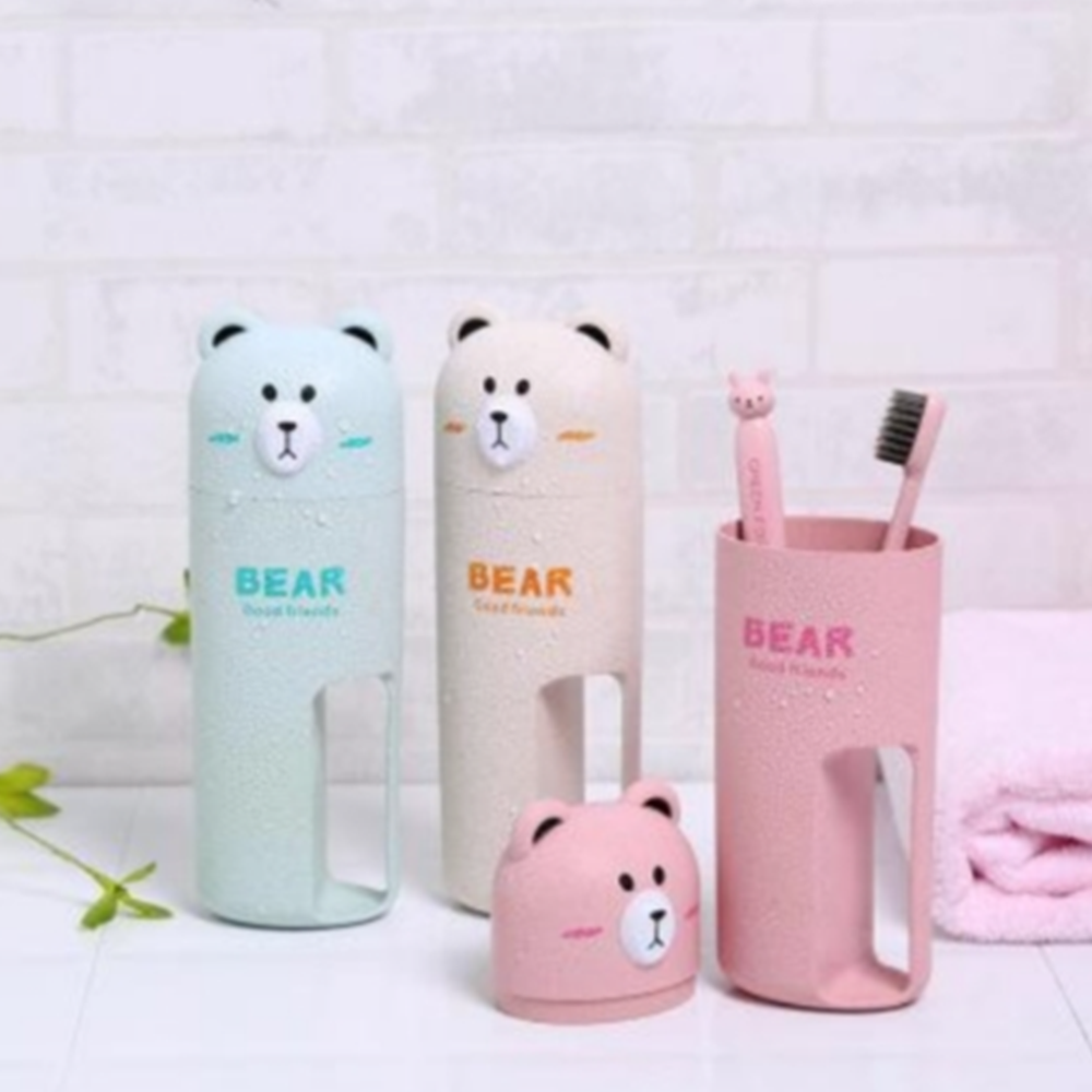 양치통 유치원 칫솔통 어린이집 칫솔케이스 휴대용 보관함 - 상세 이미지 4