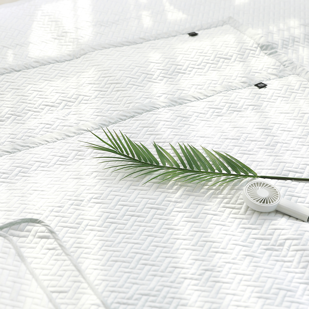 온다온 듀라론 냉감패드 여름 침대 패드 SS슈퍼싱글 베개커버포함 이불 여름이불