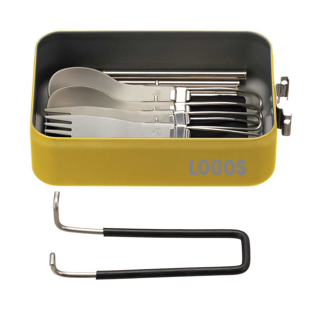 로고스 반합 캠핑 코펠 군용 사각 컬러 백패킹 식기