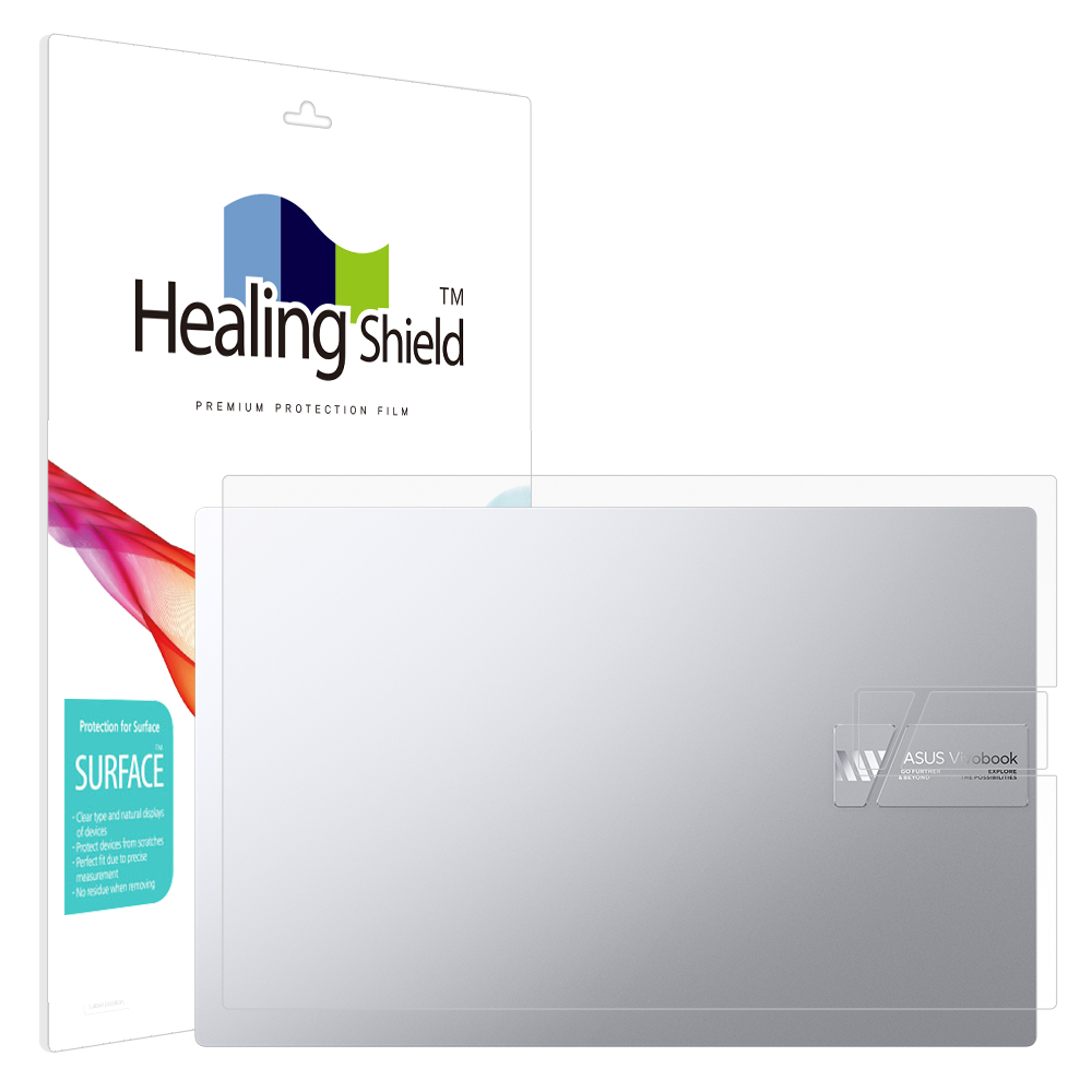 에이수스 비보북 15X OLED K3504 무광 상판보호필름 2매 - 메인 이미지