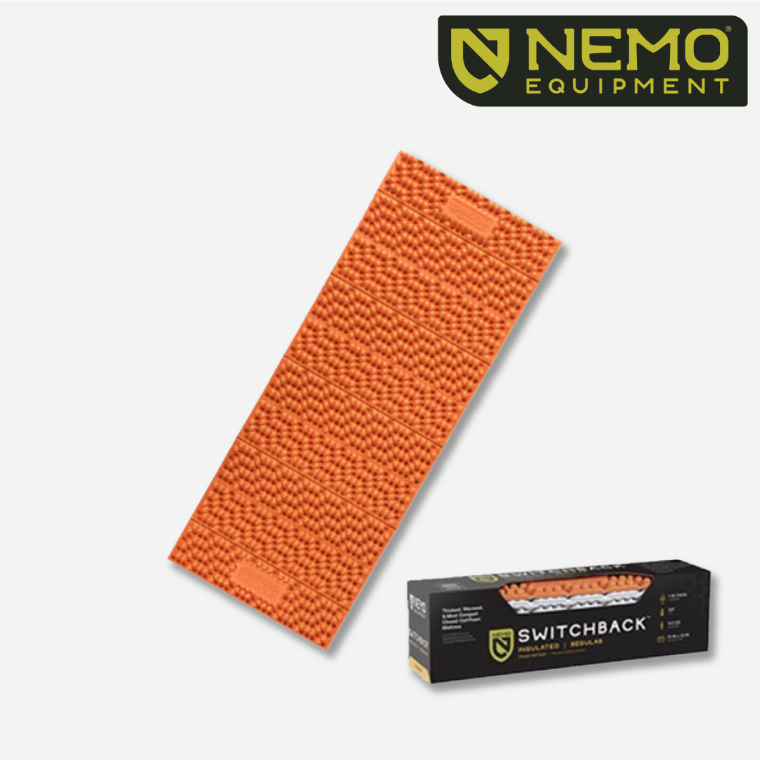 니모 스위치백 숏 오렌지 백패킹 발포매트 비박