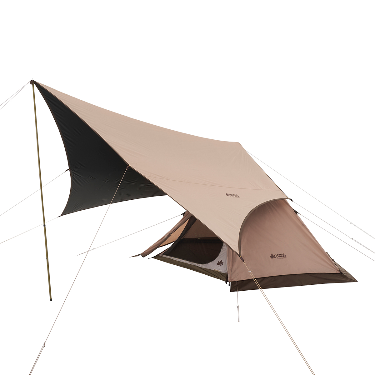 로고스 타프 헥사 캠핑 차박 베이지